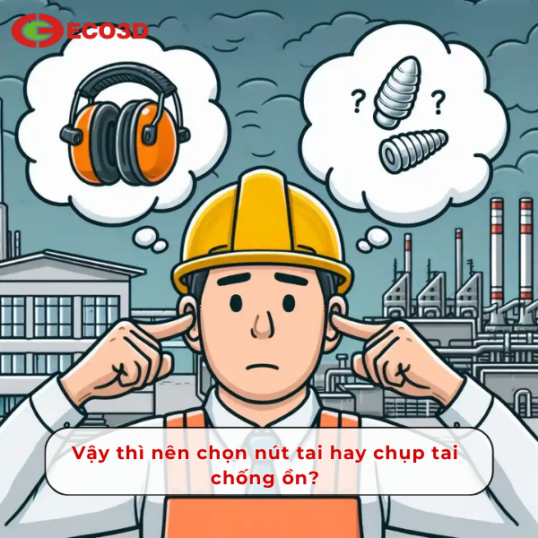 Nên chọn nút tai hay chụp tai chống ồn?